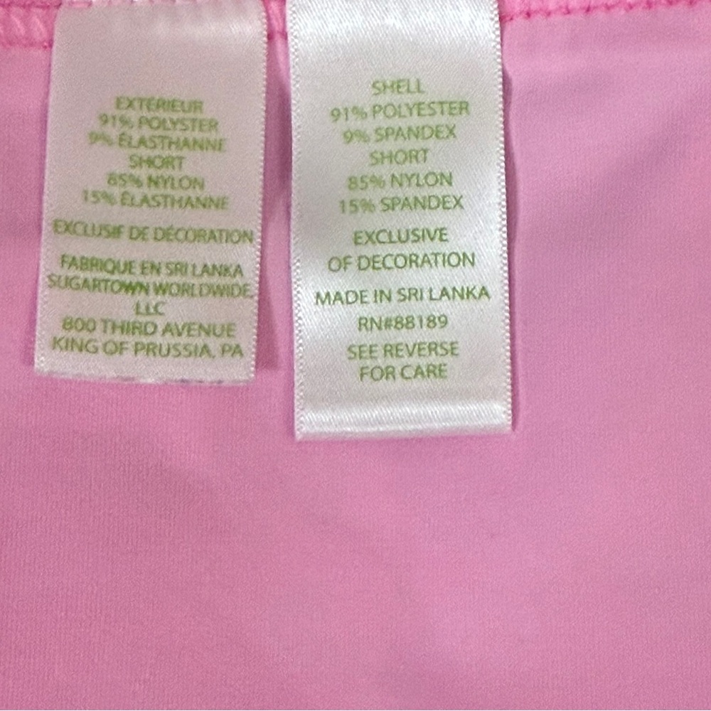Lilly Pulitzer Luxletic Pink Activewear A Line Mini Skirt NWOT SKU0751 - Picture 8 of 10